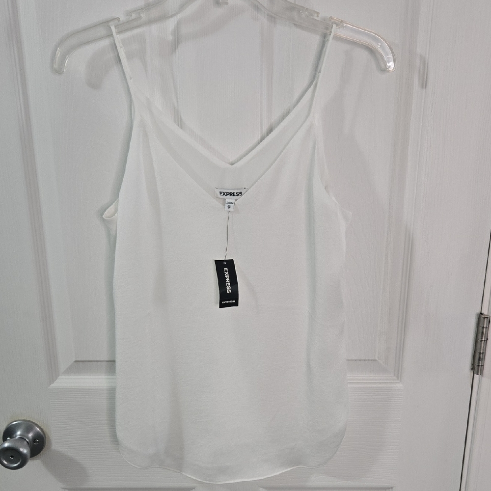 Express Ivory Camisole Top